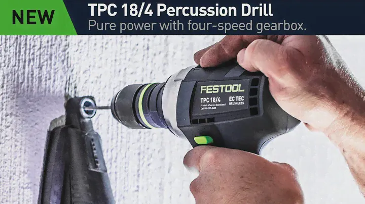 TPC 18/4 Cordless Hammer Drill: Sneak Peak