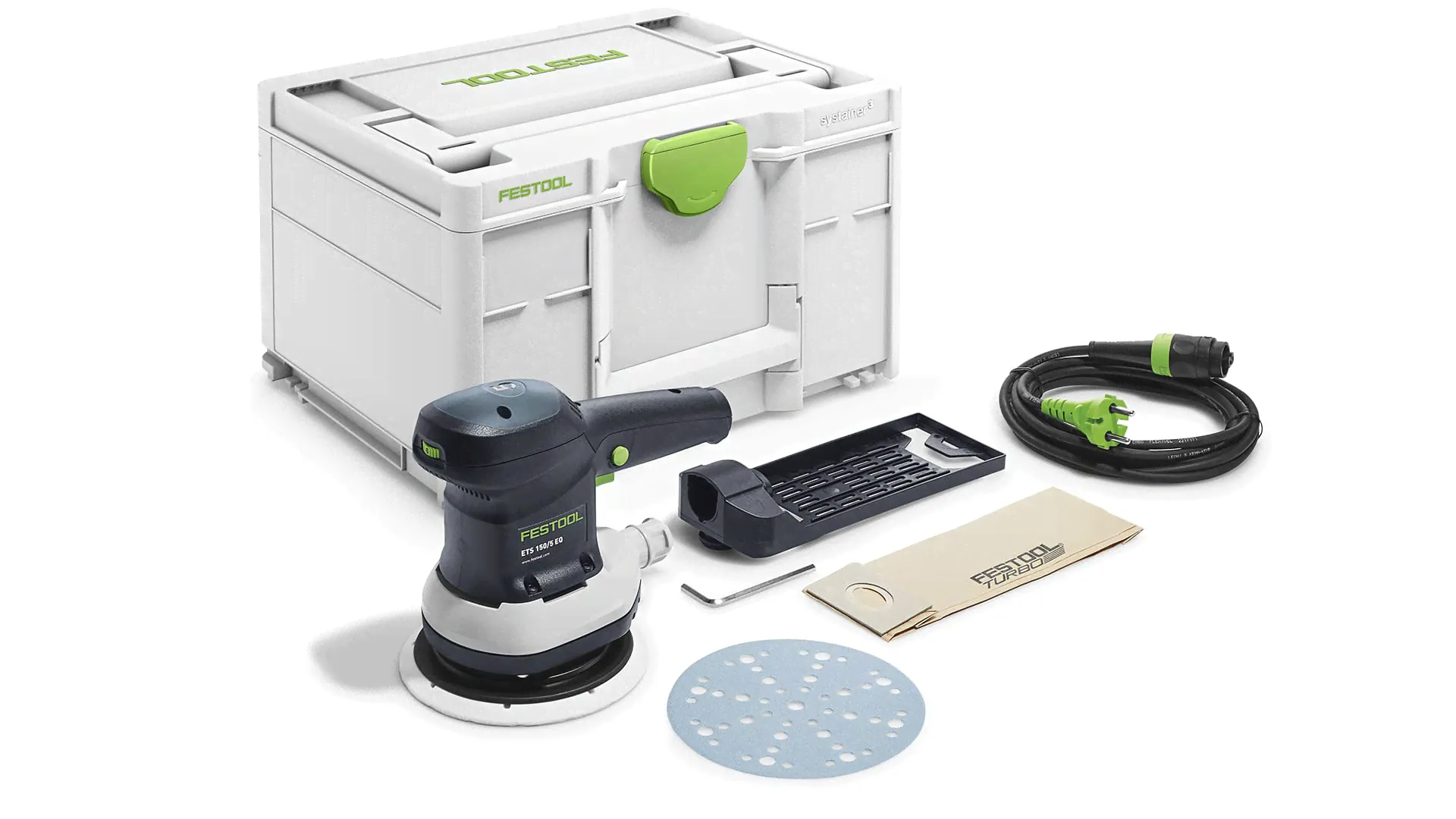 Эксцентриковая шлифмашинка Festool ETS 150/5 EQ-Plus-0