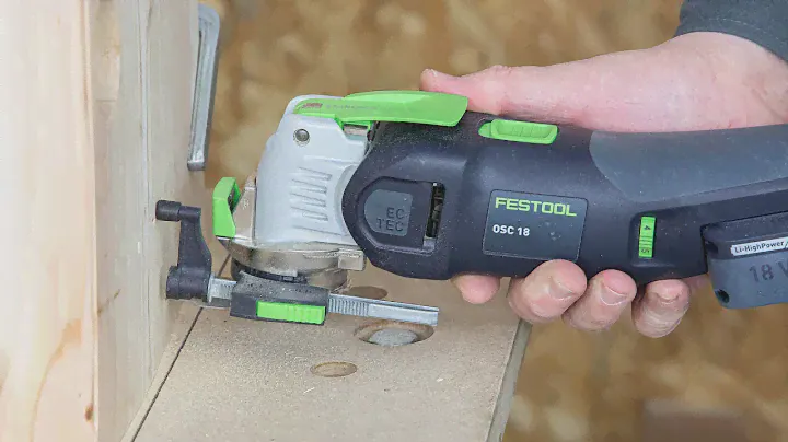 Test urządzenia wielofunkcyjnego Festool OSC 18 VECTURO
