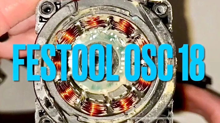 Festool Vecturo OSC18 oscillating multi tool - Teardown part 1