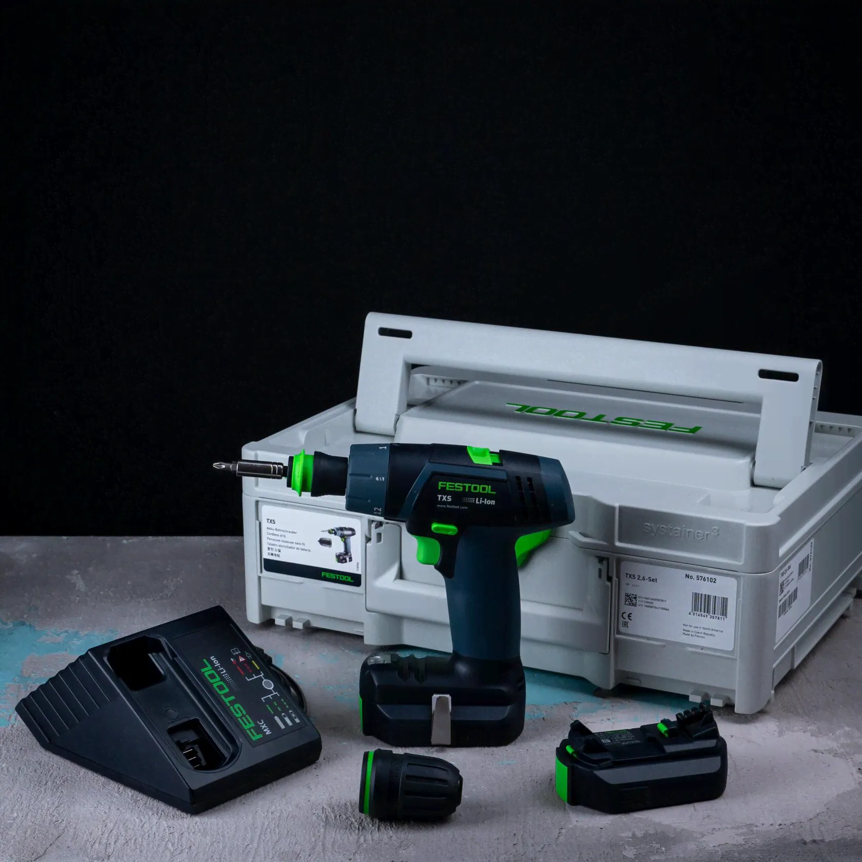 Festool Дрель-шуруповерт TXS 2,6-Plus-0