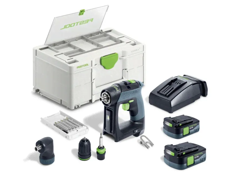 Аккумуляторная дрель-шуруповерт Festool CXS 12 2,5-Set
